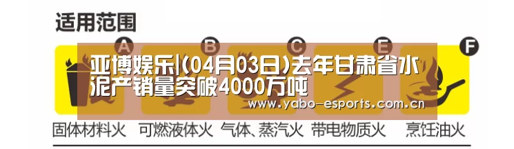亚博娱乐|(04月03日)去年甘肃省水泥产销量突破4000万吨(图2) 亚博娱乐
